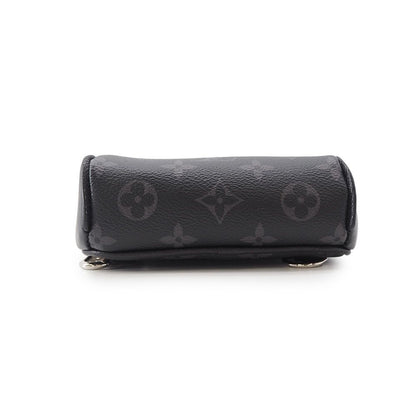 Louis Vuitton Belt Bag Monogram Eclipse Taiga Outdoor Black Taigarama — view 4