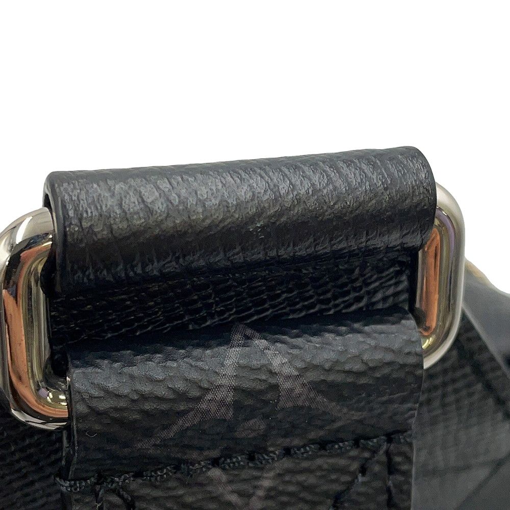Louis Vuitton Belt Bag Monogram Eclipse Taiga Outdoor Black Taigarama — view 9