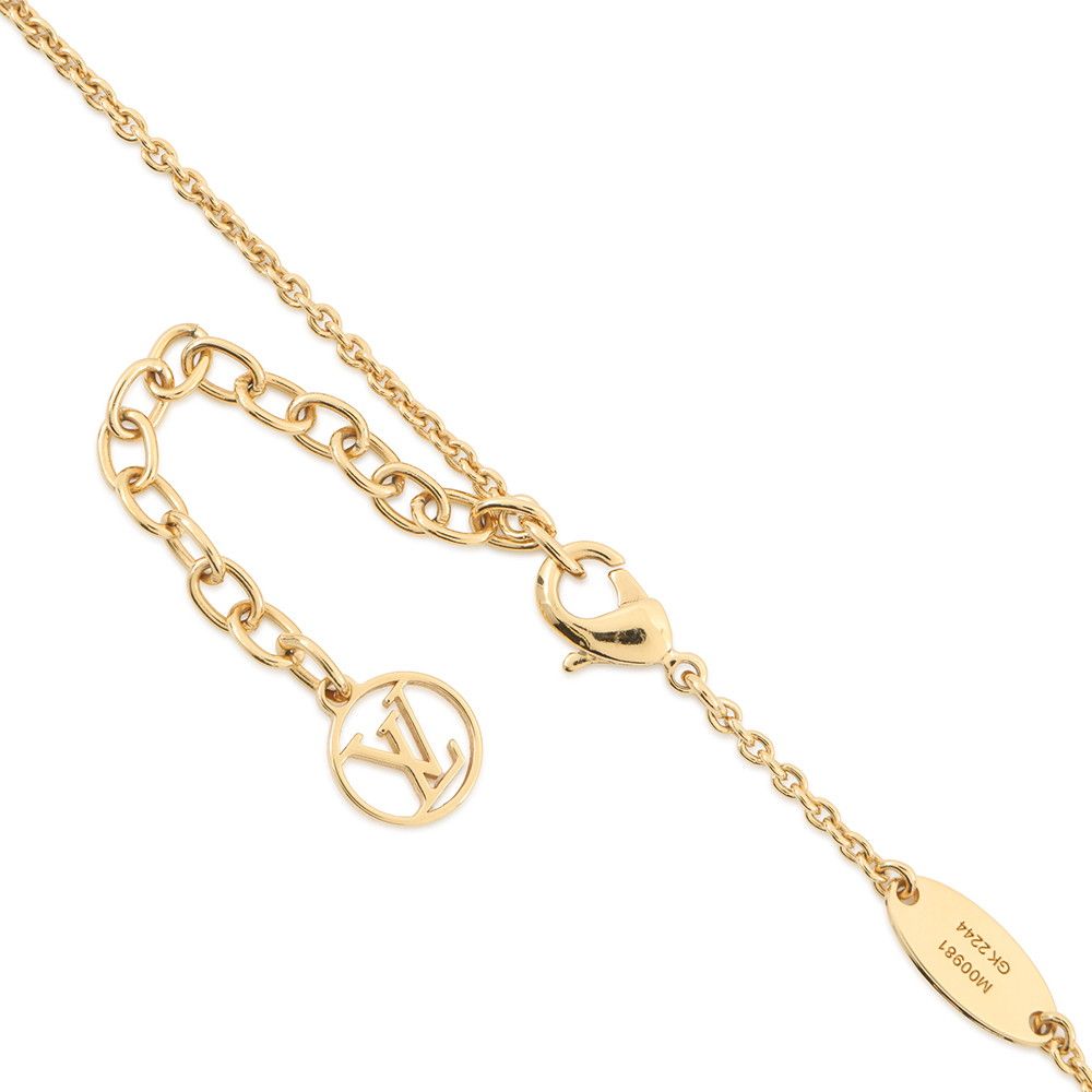 Louis Vuitton Necklace LV Flora Glam Metal Resin — view 5