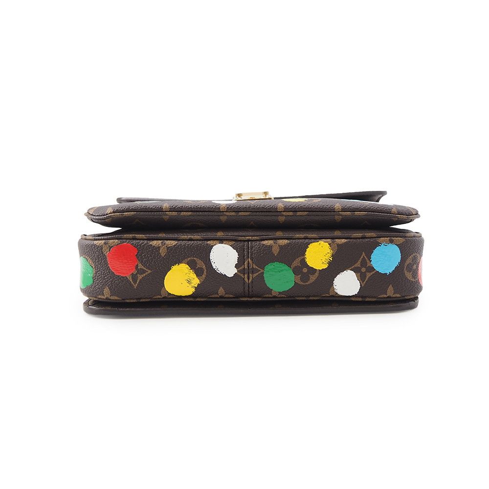 Louis Vuitton Handbag Monogram Painted Dot LV YK Pochette Metis MM Yayoi Kusama — view 3