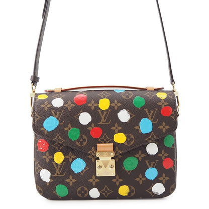 Louis Vuitton Handbag Monogram Painted Dot LV YK Pochette Metis MM Yayoi Kusama