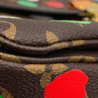 Louis Vuitton Handbag Monogram Painted Dot LV YK Pochette Metis MM Yayoi Kusama — view 7