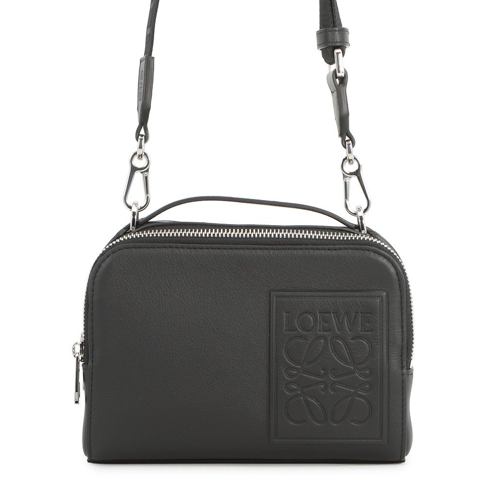 Loewe Shoulder Bag Crossbody Mini Calf Leather Black