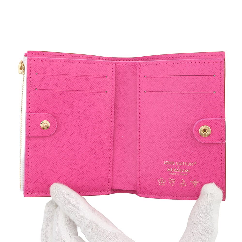 Louis Vuitton Bifold Wallet Monogram Multicolor LV TM Portefeuille Lisa White — view 4