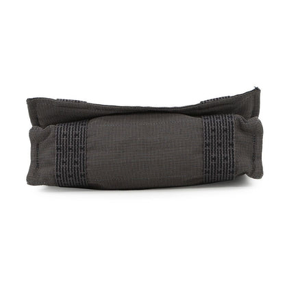 Hermes Shoulder Bag Her Line Besace PM Gray Silver Canvas — view 3