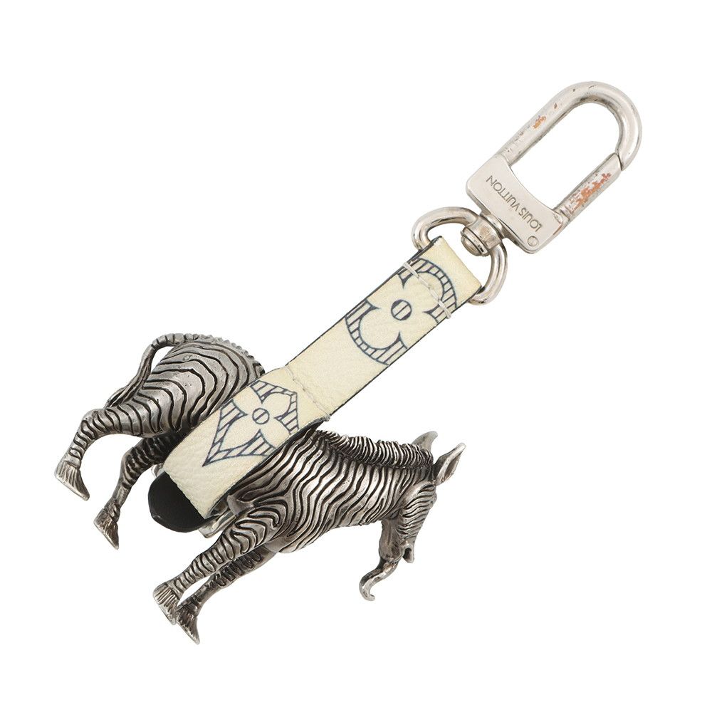 Louis Vuitton Bag Charm Monogram Chapman Zebra — view 3