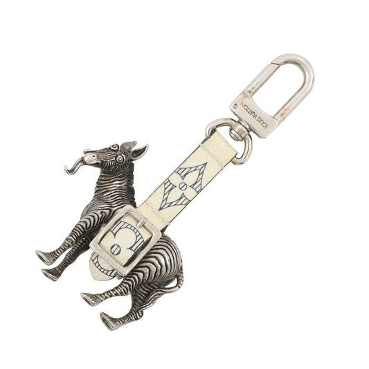 Louis Vuitton Bag Charm Monogram Chapman Zebra