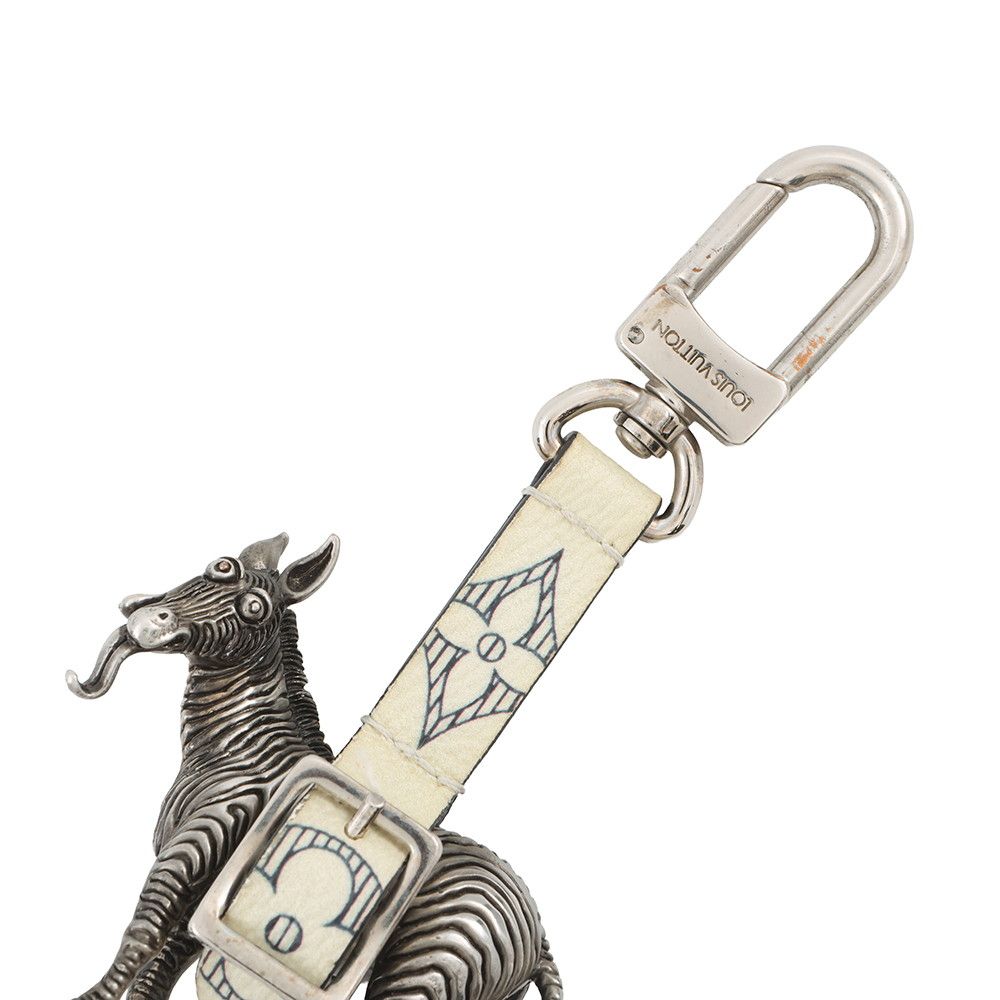 Louis Vuitton Bag Charm Monogram Chapman Zebra — view 4