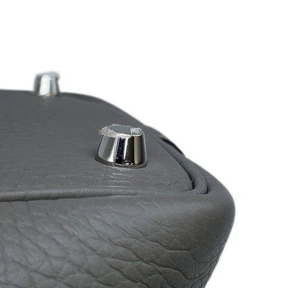 Hermes Handbag Picotin Lock PM Grimeia Silver Taurillon Clemence Tote — view 9