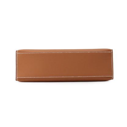 Hermes Handbag Pochette Kelly Gold Swift — view 3
