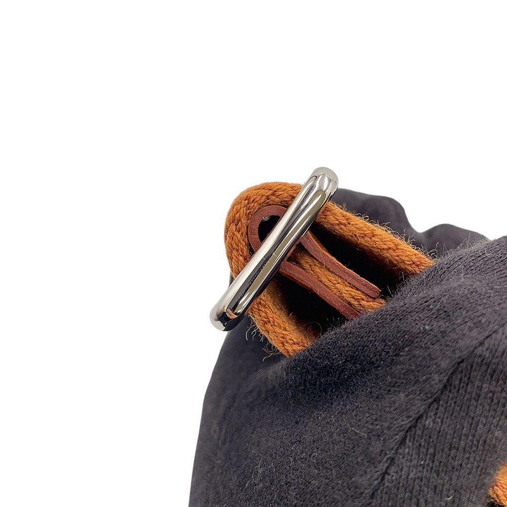 Hermes Lumes Shoulder Bag Vidopoche Gold Silver Togo — view 8