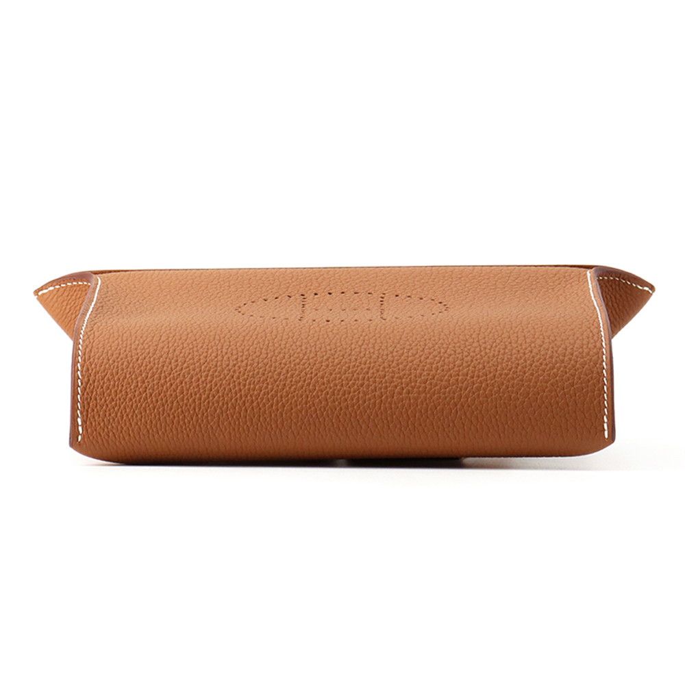 Hermes Lumes Shoulder Bag Vidopoche Gold Silver Togo — view 3