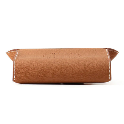 Hermes Lumes Shoulder Bag Vidopoche Gold Silver Togo — view 3