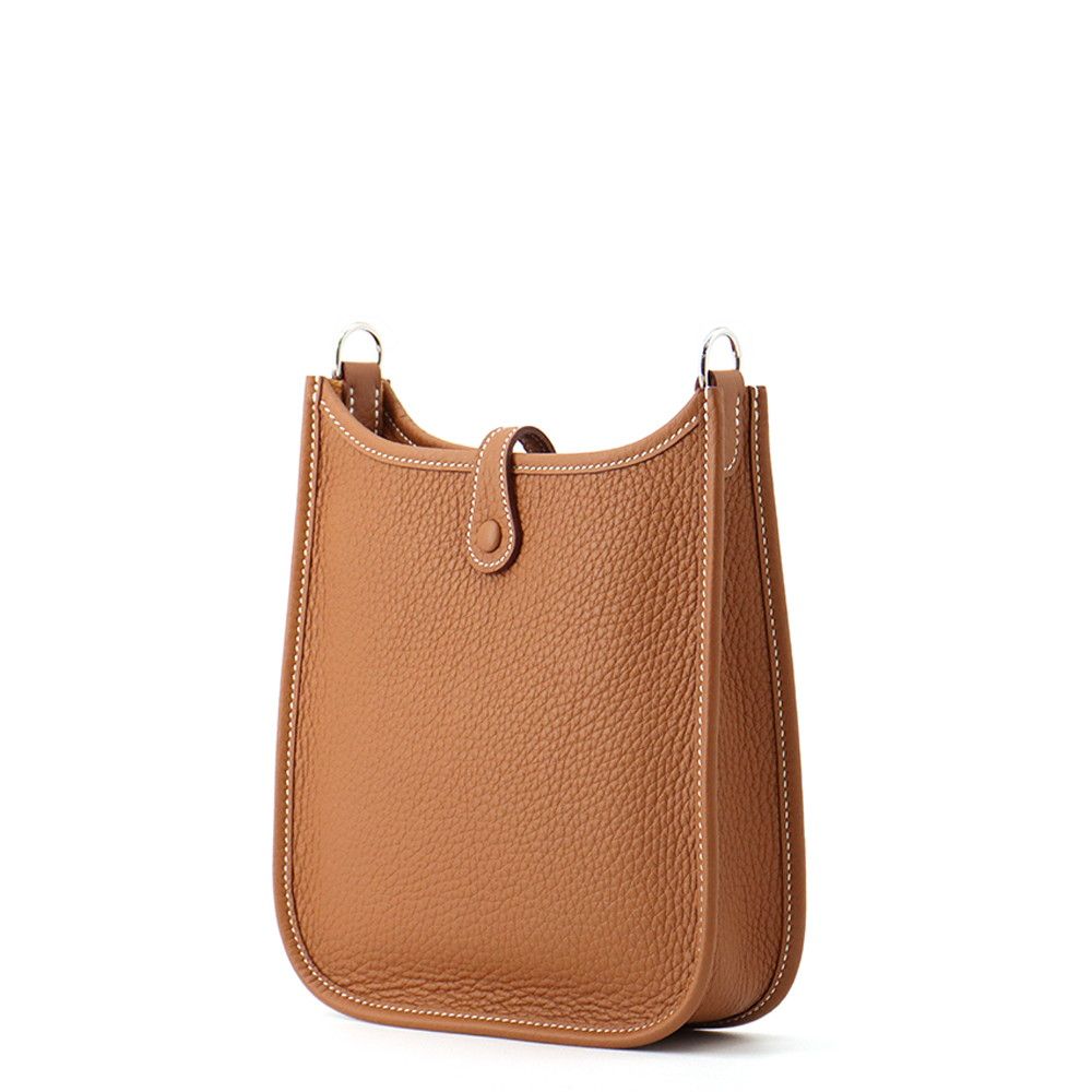 Hermes Shoulder Bag Evelyne TPM Amazon Sangle Zigzag Gold Silver Taurillon — view 2