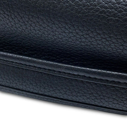 Hermes Shoulder Bag Evelyne 3 PM Black Silver Taurillon Clemence — view 8