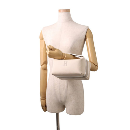 Hermes Pouch Bride-a-Brac PM Natural Silver Canvas Case — view 4