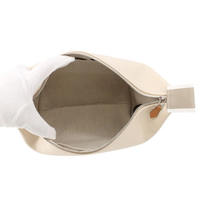 Hermes Pouch Bride-a-Brac PM Natural Silver Canvas Case — view 5