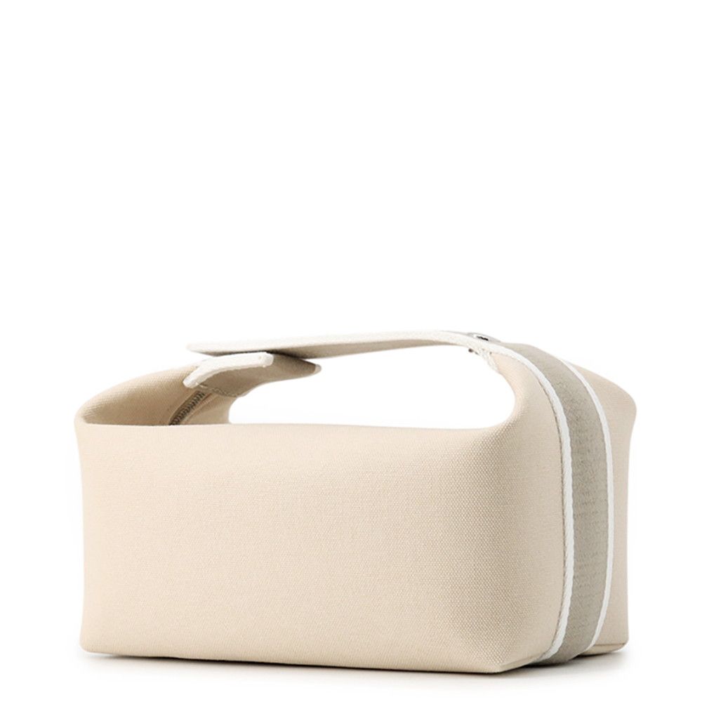 Hermes Pouch Bride-a-Brac PM Natural Silver Canvas Case — view 2