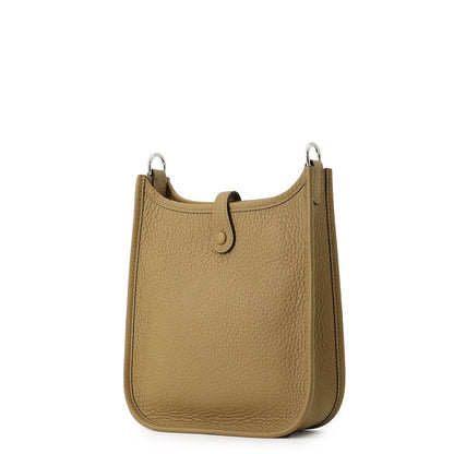 Hermes Shoulder Bag Evelyne TPM 111 cm Dune Silver Taurillon Clemence — view 2