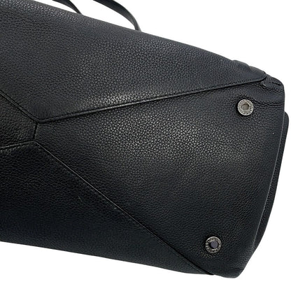 Bvlgari Tote Leather Black — view 7