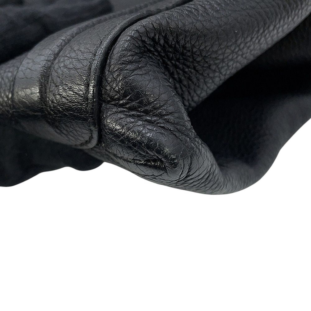Bvlgari Tote Leather Black — view 8