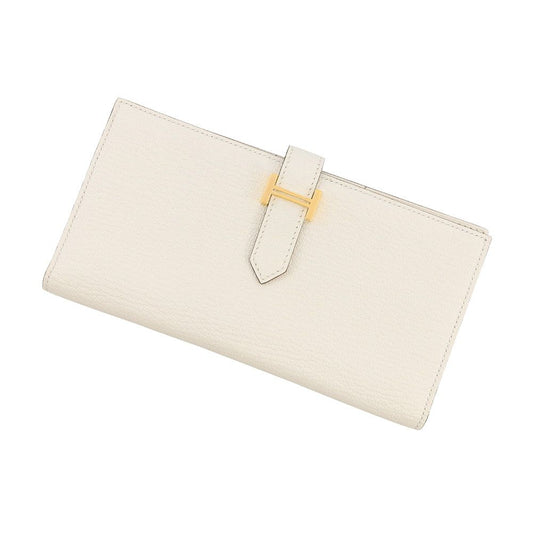 Hermes Wallet Bearn Souffle Nata Gold Chevre Misor