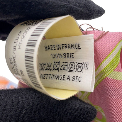 Hermes Scarf Re Boucles Silk — view 8
