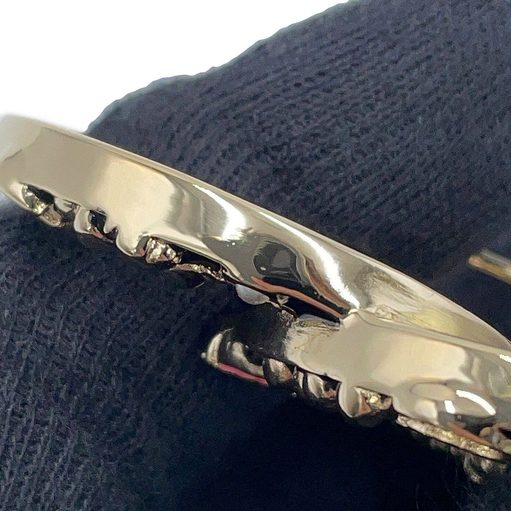Chanel Brooch CC Logo Rhinestone Faux Pearl — view 5