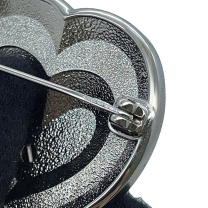 Chanel Brooch Heart CC Logo Metal Rhinestone — view 7