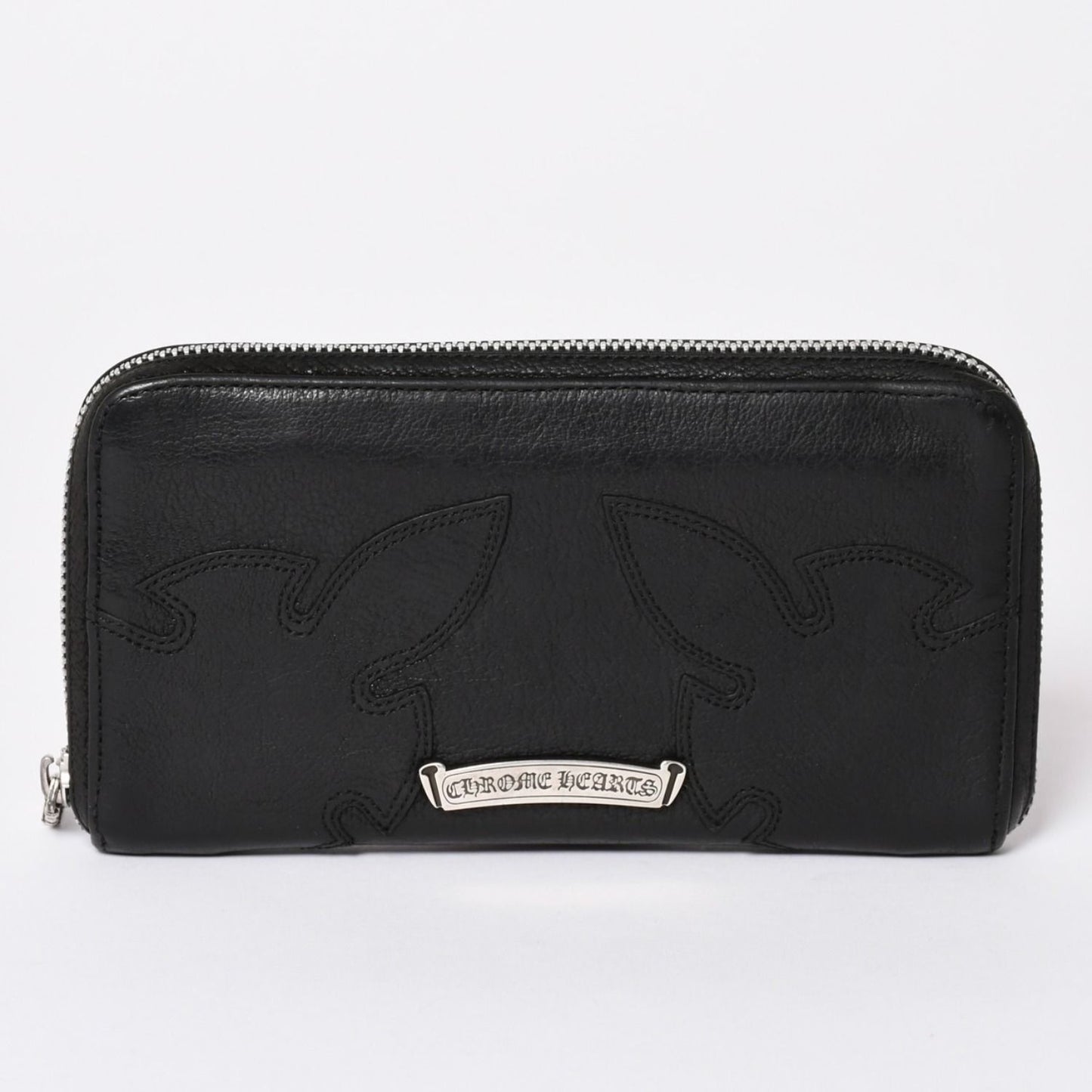 Chrome Hearts Rec Zip Double Flairnie Round Zip Wallet Destroy Dagger Zip 925 — view 2