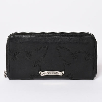 Chrome Hearts Rec Zip Double Flairnie Round Zip Wallet Destroy Dagger Zip 925 — view 2