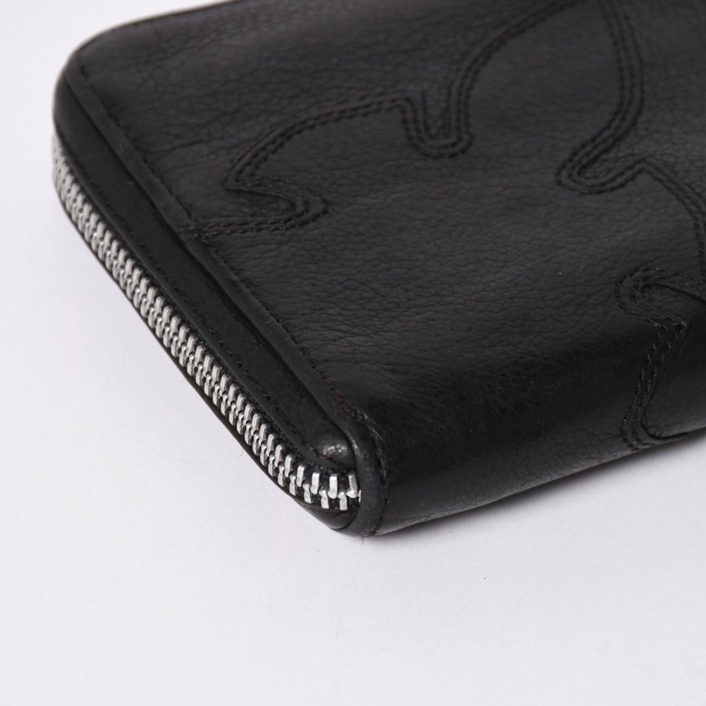 Chrome Hearts Rec Zip Double Flairnie Round Zip Wallet Destroy Dagger Zip 925 — view 4