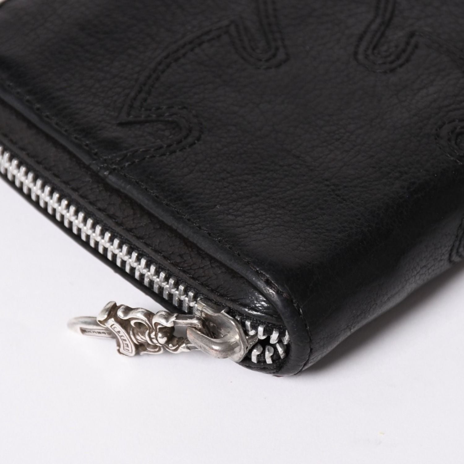 Chrome Hearts Rec Zip Double Flairnie Round Zip Wallet Destroy Dagger Zip 925 — view 7