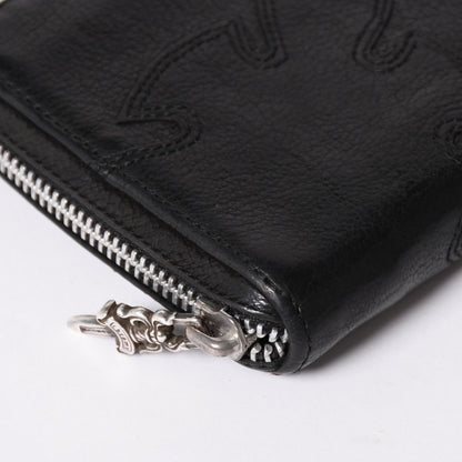 Chrome Hearts Rec Zip Double Flairnie Round Zip Wallet Destroy Dagger Zip 925 — view 7