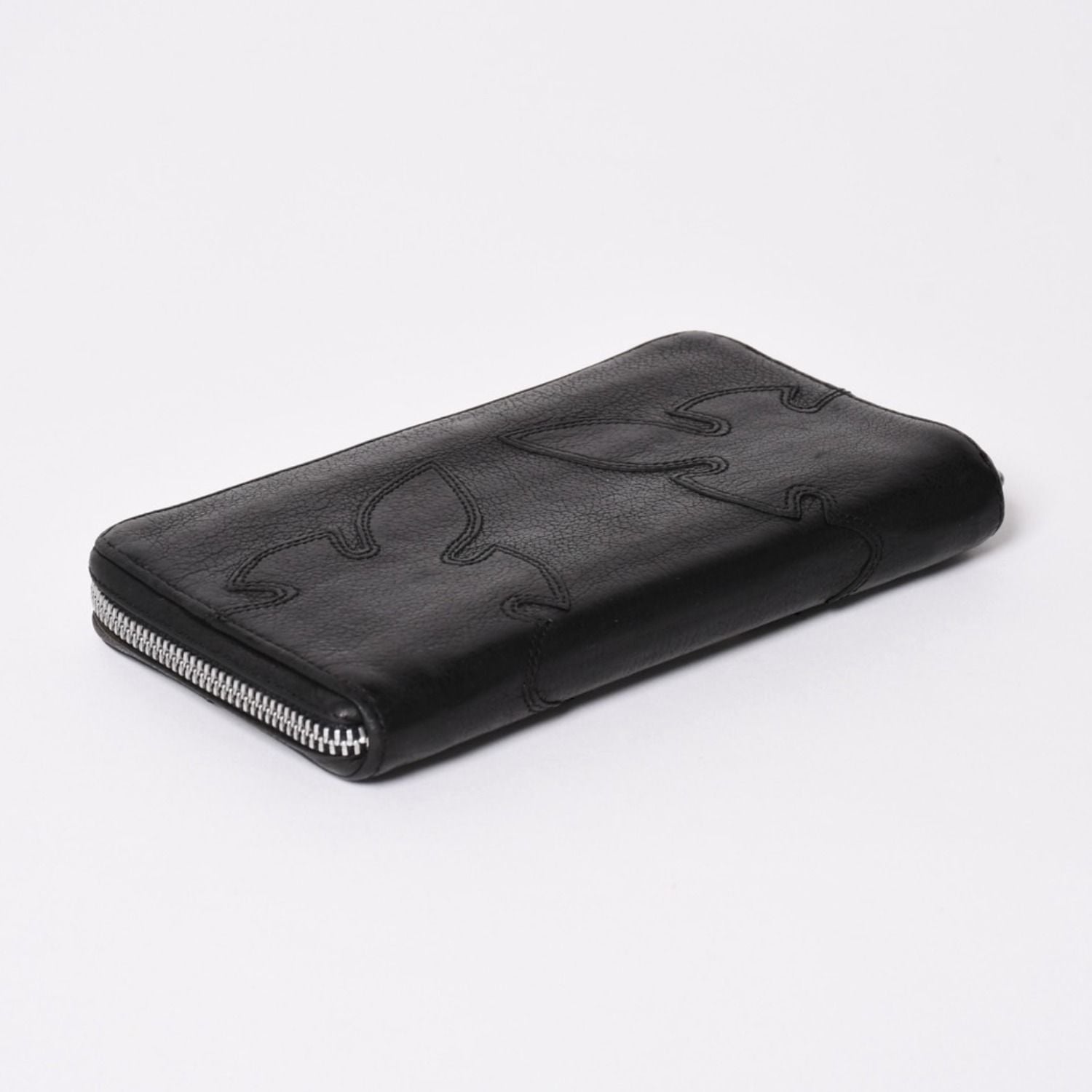 Chrome Hearts Rec Zip Double Flairnie Round Zip Wallet Destroy Dagger Zip 925 — view 3