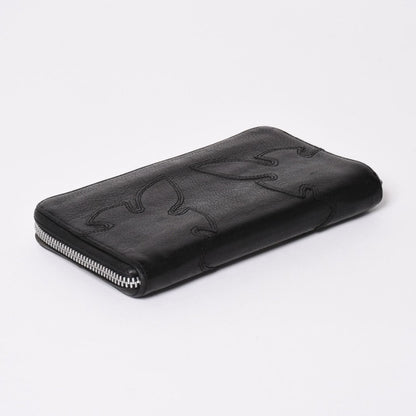 Chrome Hearts Rec Zip Double Flairnie Round Zip Wallet Destroy Dagger Zip 925 — view 3