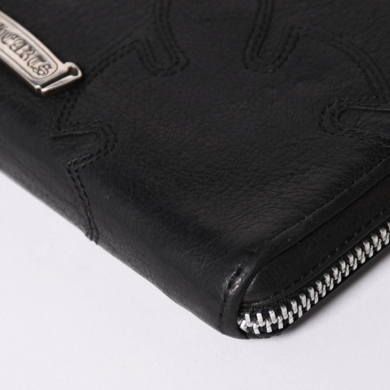 Chrome Hearts Rec Zip Double Flairnie Round Zip Wallet Destroy Dagger Zip 925 — view 5
