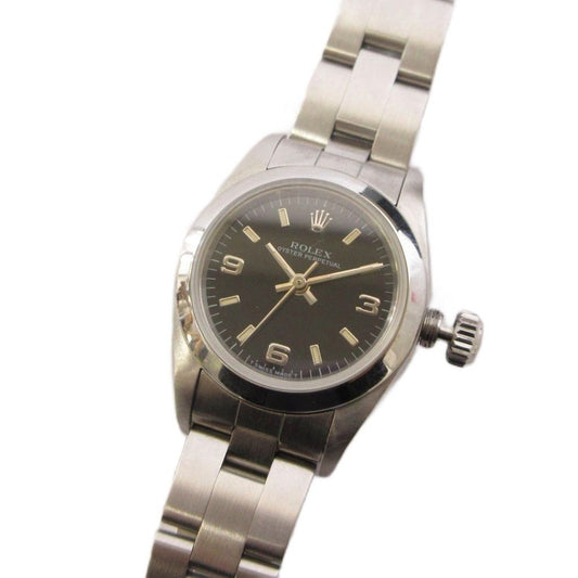 Rolex Oyster Perpetual Watch Automatic Stainless Steel Silver