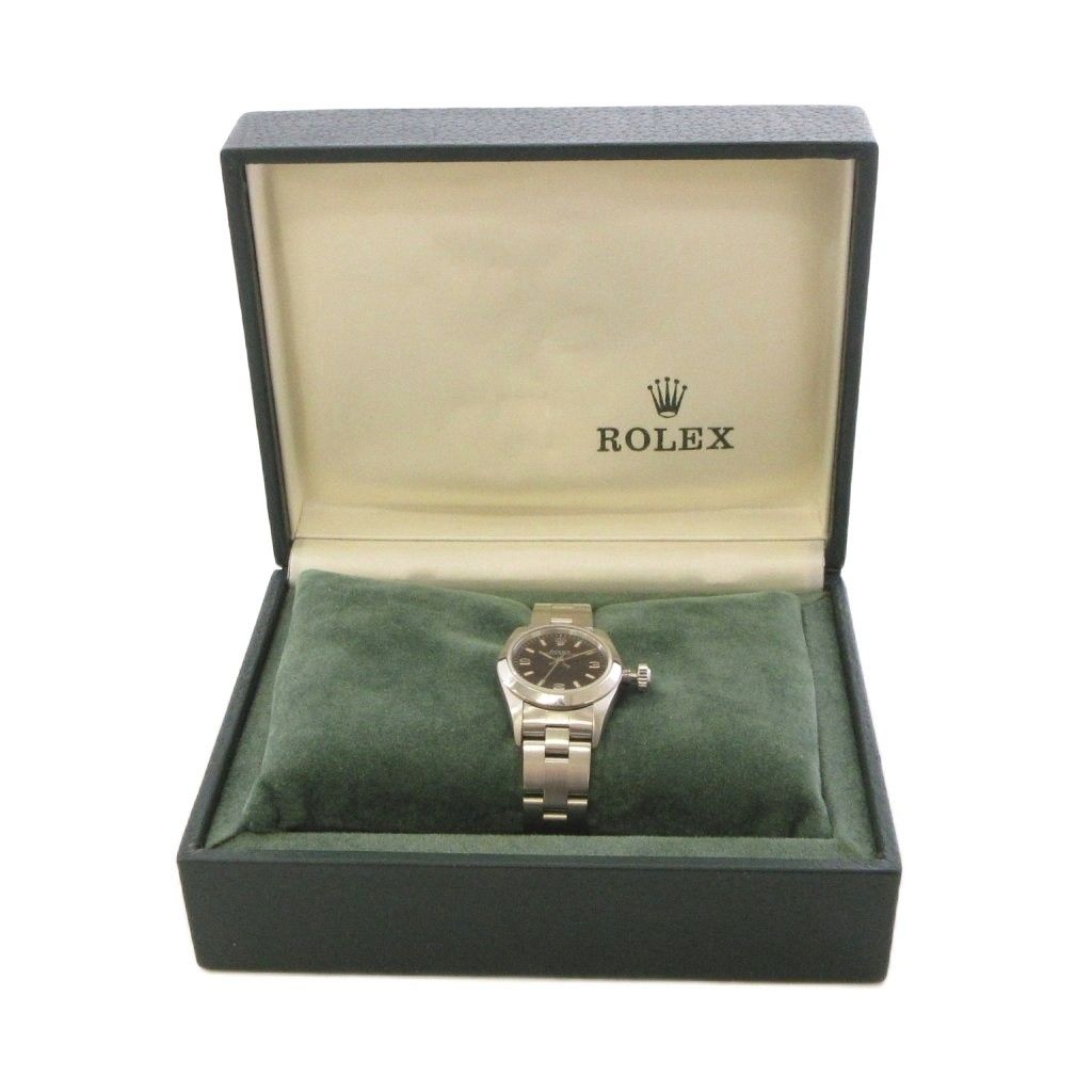 Rolex Oyster Perpetual Watch Automatic Stainless Steel Silver — view 8
