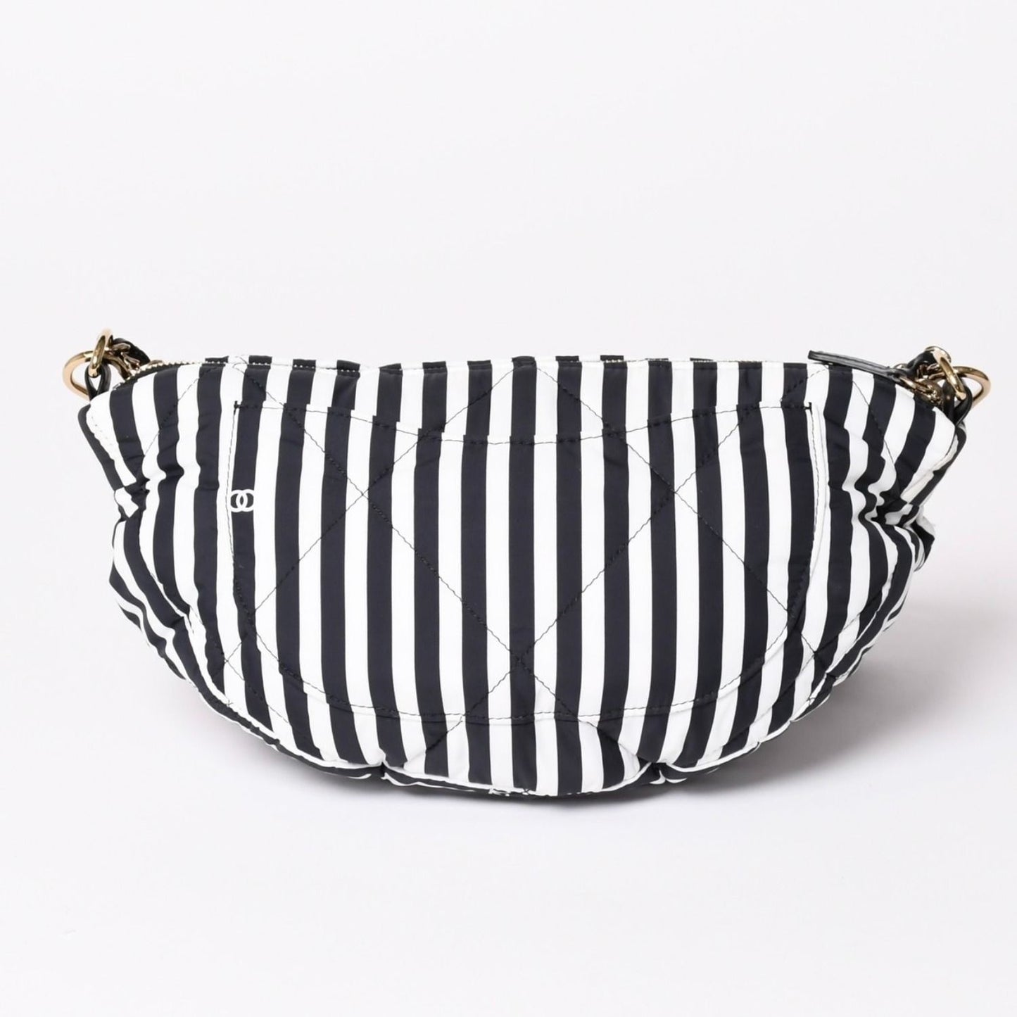 Chanel Coco Beach Hobo Large Shoulder Bag Base CC Logo — view 2