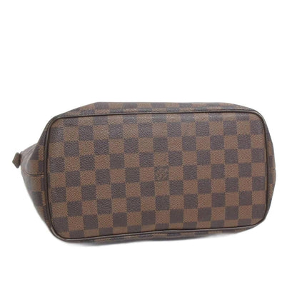 Louis Vuitton Damier Ebene Saleya PM Tote Shoulder Bag Brown — view 4