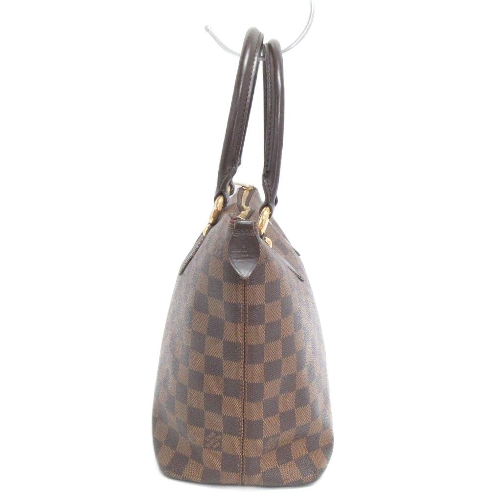 Louis Vuitton Damier Ebene Saleya PM Tote Shoulder Bag Brown — view 2