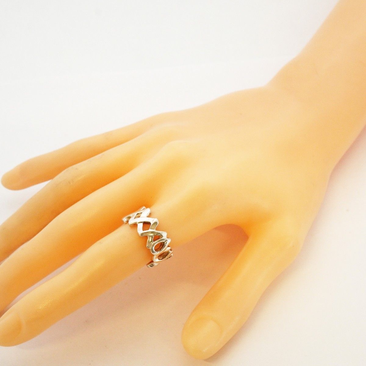 Tiffany & Co Ring Love Kiss 925 Sterling Silver — view 8