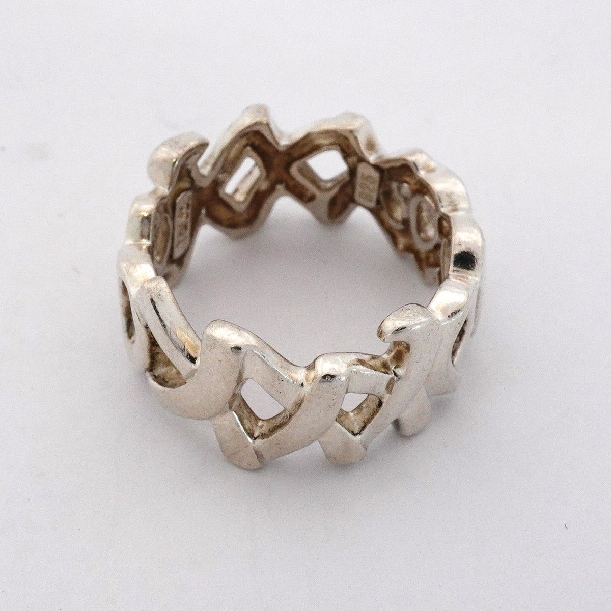 Tiffany & Co Ring Love Kiss 925 Sterling Silver — view 3