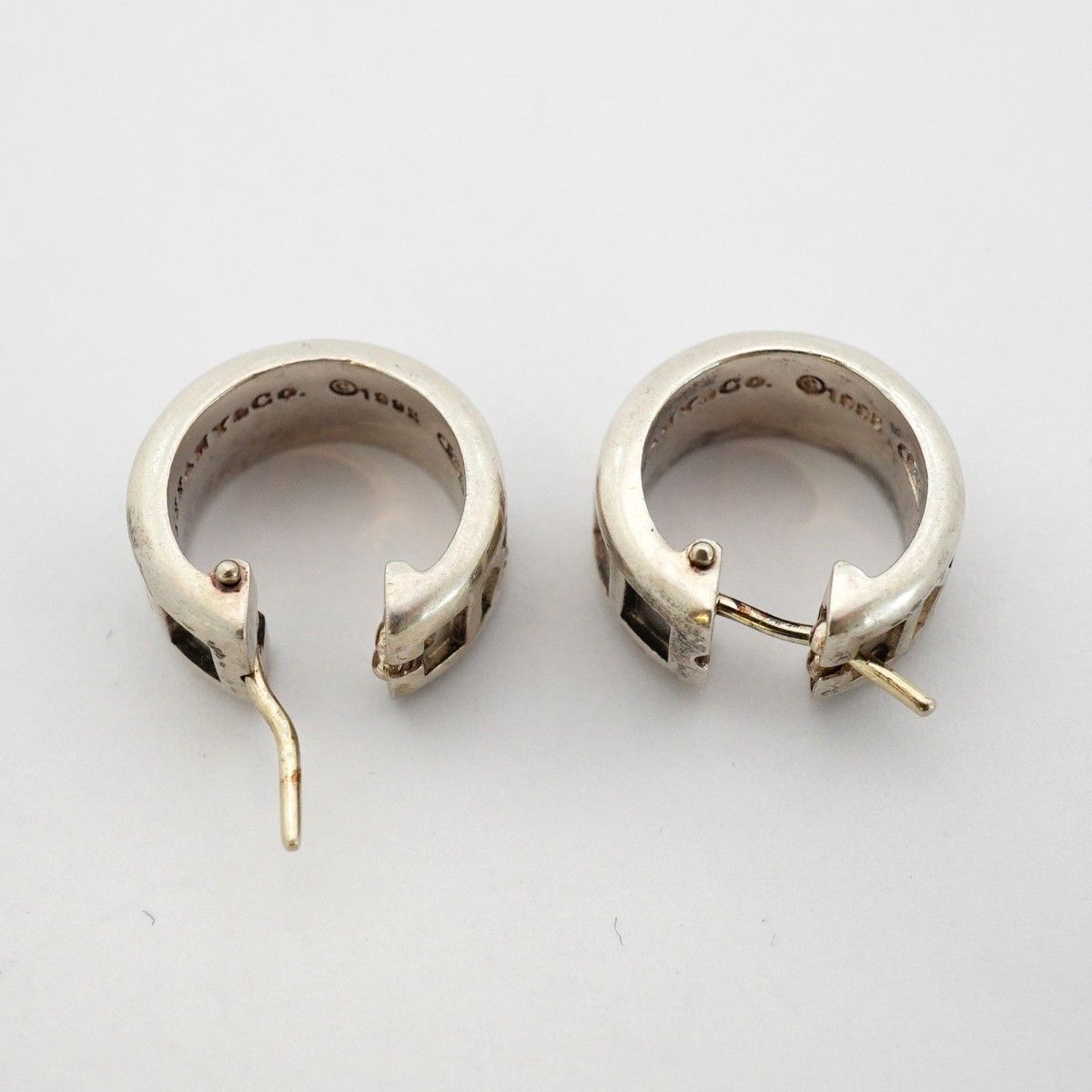 Tiffany & Co Earrings Atlas 925 Sterling Silver — view 3