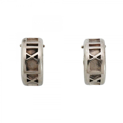 Tiffany & Co Earrings Atlas 925 Sterling Silver