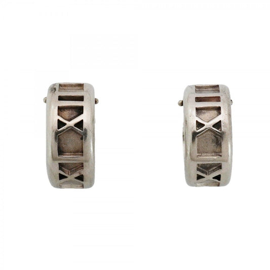 Tiffany & Co Earrings Atlas 925 Sterling Silver