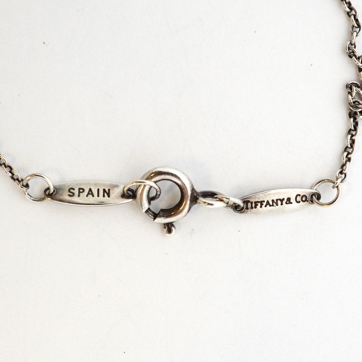 Tiffany & Co Necklace by the Yard 925 Sterling Silver Aquamarine Blue — view 4