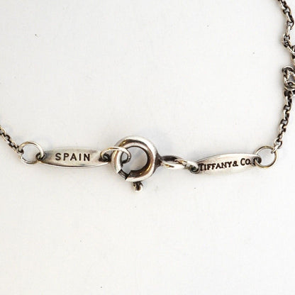 Tiffany & Co Necklace by the Yard 925 Sterling Silver Aquamarine Blue — view 4