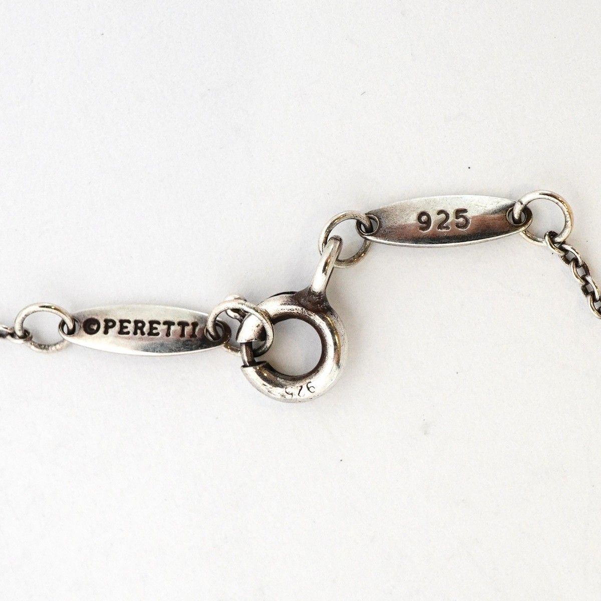 Tiffany & Co Necklace by the Yard 925 Sterling Silver Aquamarine Blue — view 5